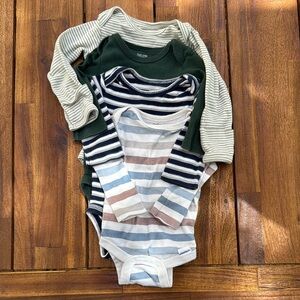 Baby One Pieces - Striped and Solid